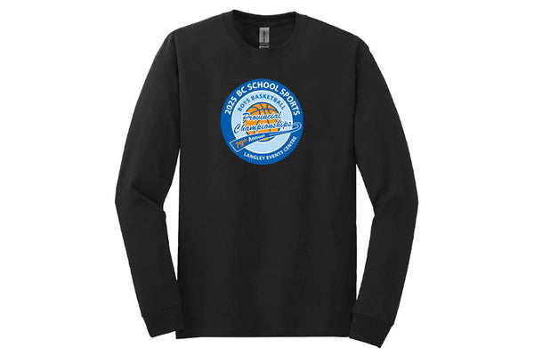 BC School Sports Boys Basketball Provincial Championships Long Sleeve Tee