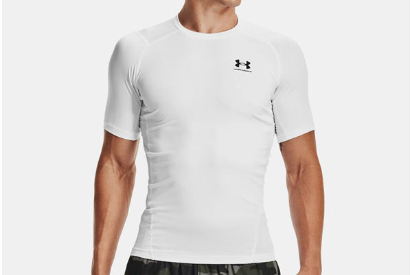 UA Youth HeatGear Armour Short Sleeve